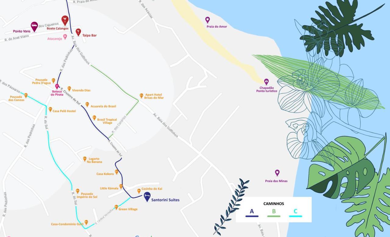 Santorini Suites Pipa Praia de Pipa 외부 사진